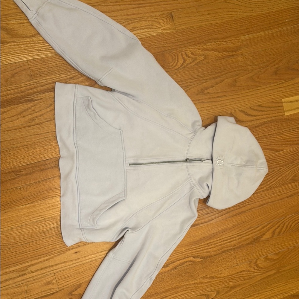 Lilac lululemon zip scuba